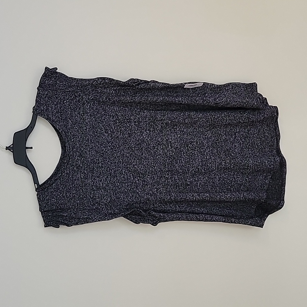 New Old Navy Heather Grey Sleeveless Knit Top Women's M